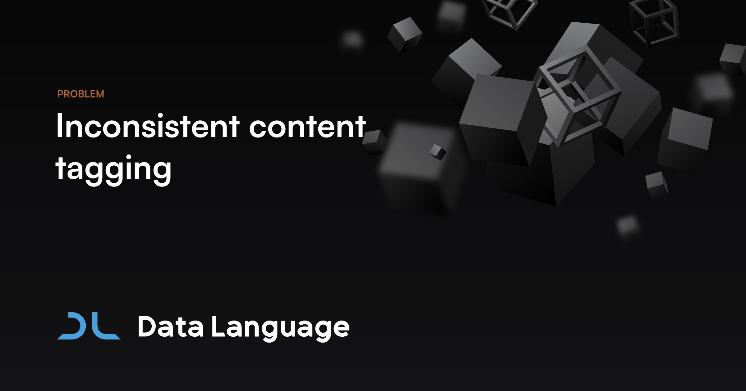 Inconsistent content tagging